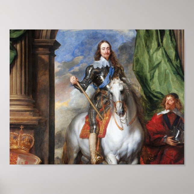Anthony Van Dyck - Charles I Poster (Vorne)