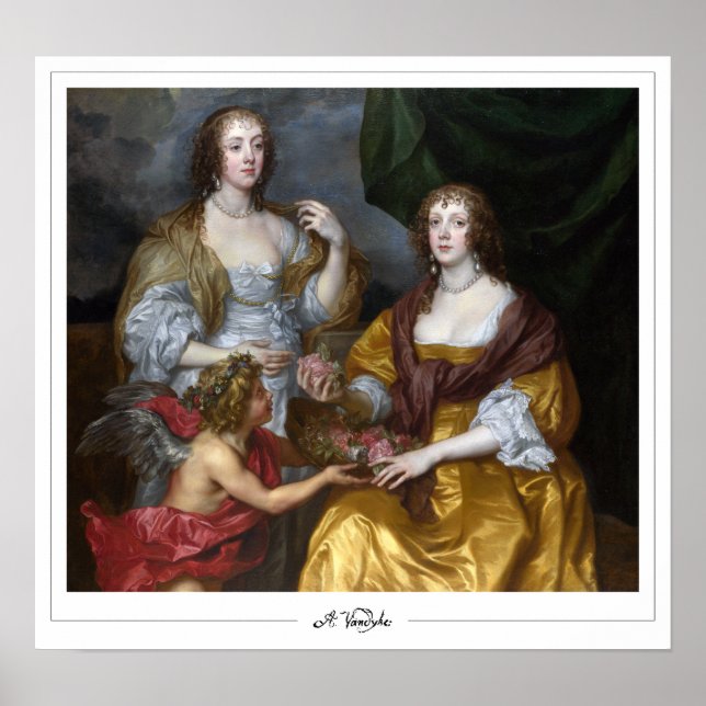 Anthony van Dyck Zedign Art Poster #435 (Vorne)