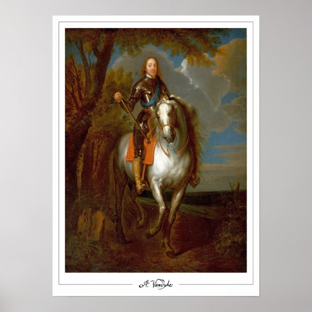 Anthony van Dyck Zedign Art Poster #724 (Vorne)