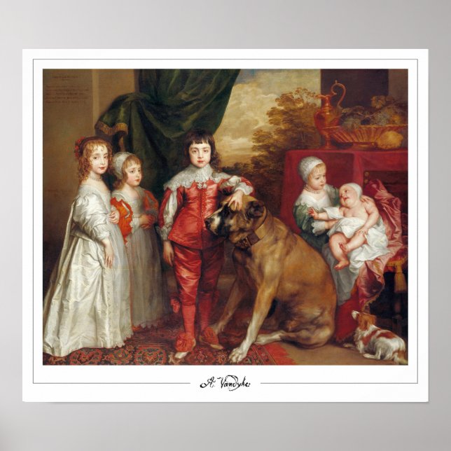 Anthony van Dyck Zedign Art Poster #9 (Vorne)
