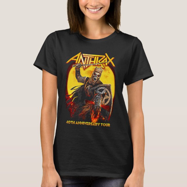 Anthrax u2013 We Ride With Death T-Shirt (Vorderseite)