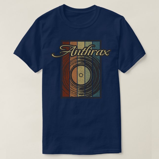 Anthrax Vynil Silhouette T-Shirt (Design vorne)