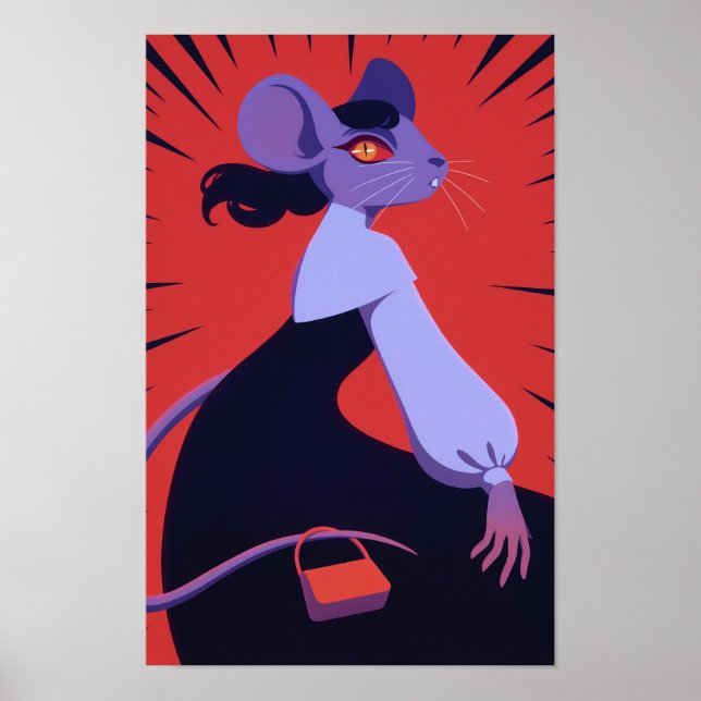 Anthro Rat Poster (Vorne)