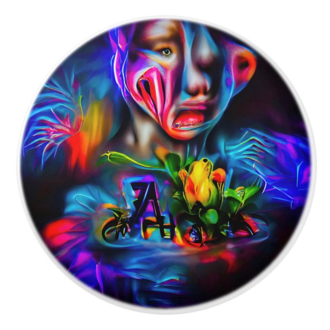 Anthrophobie 2 keramikknauf (Vorderseite)