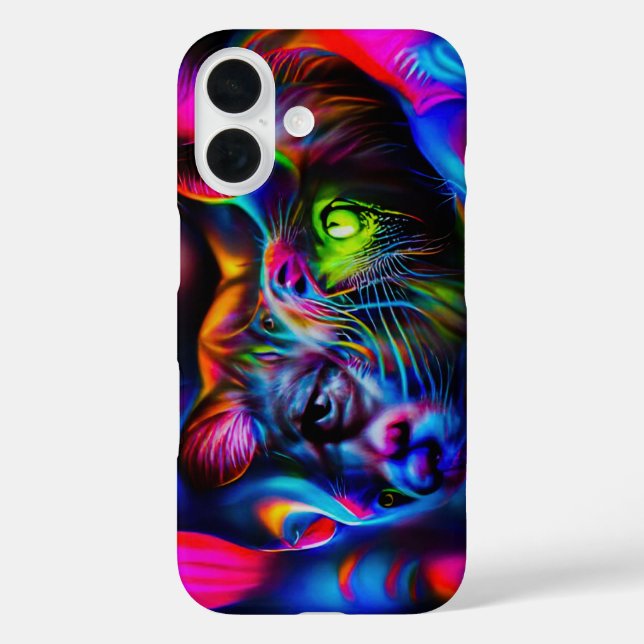 Anthrophobie iPhone 16 Hülle (Rückseite)