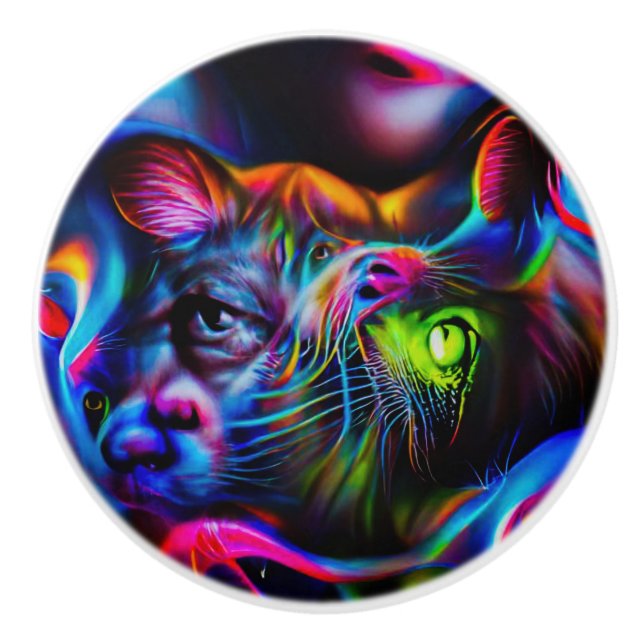 Anthrophobie Keramikknauf (Vorderseite)