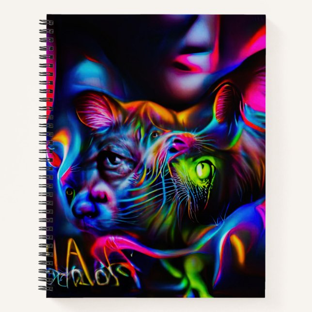 Anthrophobie Notizbuch (Vorderseite)