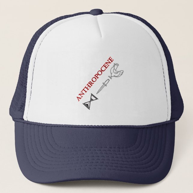 ANTHROPOCENE-HAT TRUCKERKAPPE (Vorderseite)