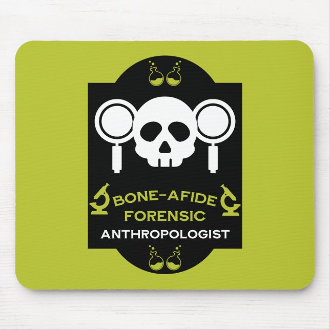 Anthropologe forensische Ärztin Mousepad (Vorne)