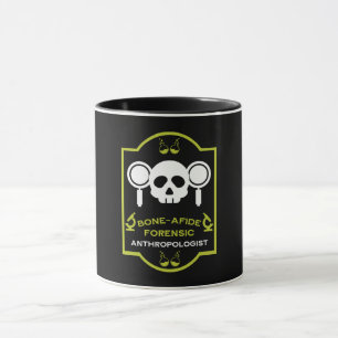 Anthropologe forensische Ärztin Tasse