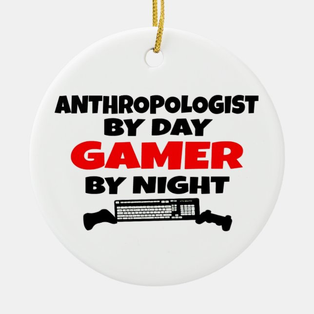 Anthropologe Gamer Keramikornament (Vorne)