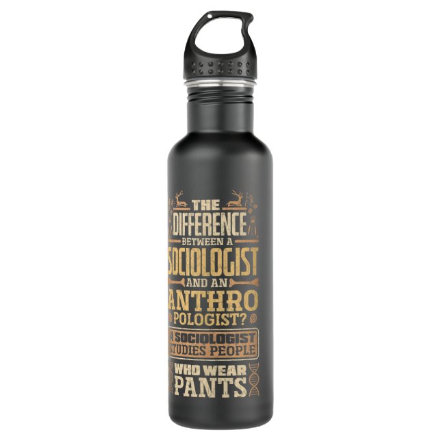 Anthropologie Anthropologistenunterschied zwischen Edelstahlflasche (Vorderseite)