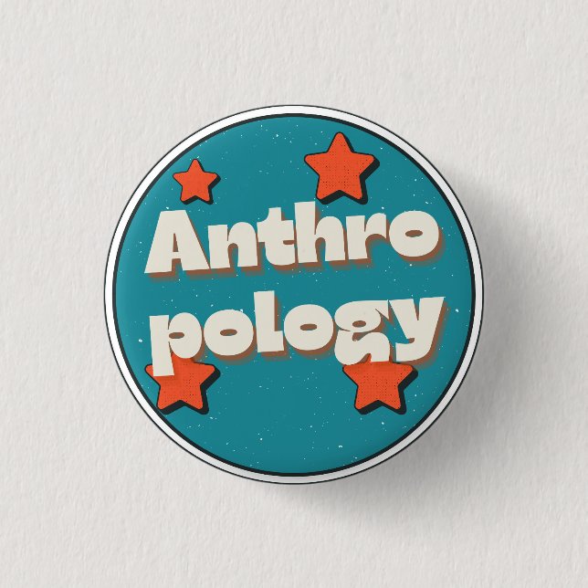 Anthropologie Button (Vorderseite)