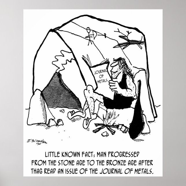 Anthropologie-Cartoon 1938 Poster (Vorne)