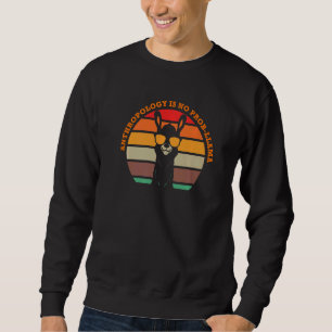 Anthropologie ist kein Prob Llama Anthropologieleh Sweatshirt