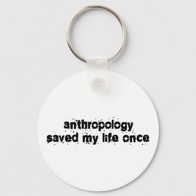 Anthropologie Rettete einmal mein Leben Schlüsselanhänger (Vorderseite)