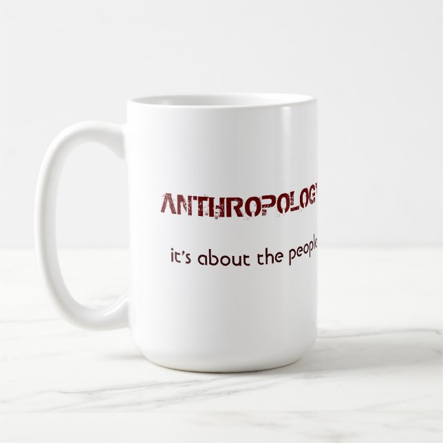 Anthropologie: Sie ist über die Leute TASSE (Links)