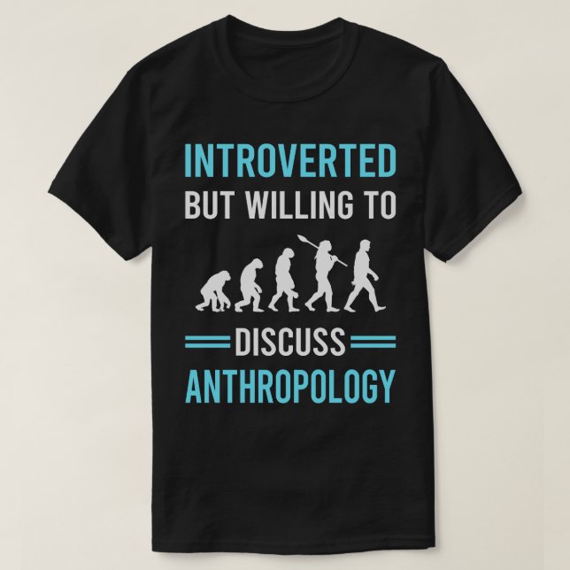 Anthropologin T-Shirt (Design vorne)