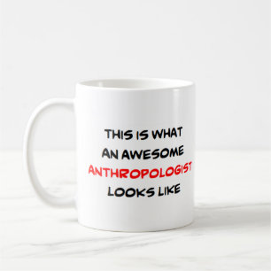 anthropologue, énorme tasse de café