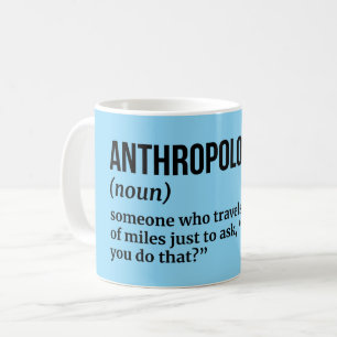 Anthropologue - Mug de définition du café