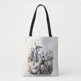 Anthropomorphe Band-Tasche J J Grandvilles Tasche