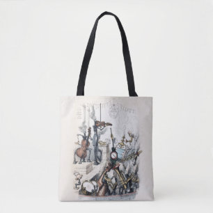 Anthropomorphe Band-Tasche J J Grandvilles Tasche