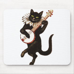 Anthropomorphe Katze Mousepad