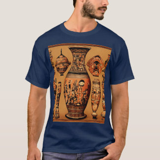 Anthropomorphe Schiffe der Xingu-Völker: T-Shirt