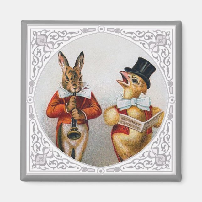 Anthropomorphe Singtiere Magnet (Vorne)