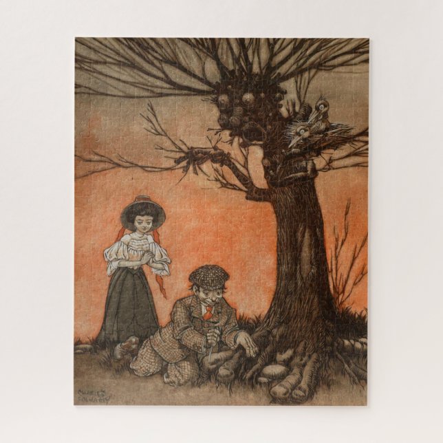 Anthropomorpher Baum von Charles Folkard (Vertikal)