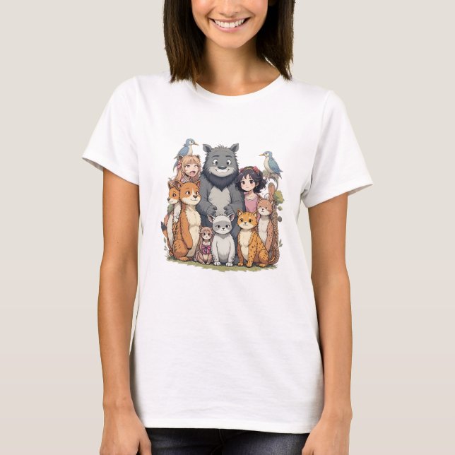 Anthropomorphie T-Shirt (Vorderseite)