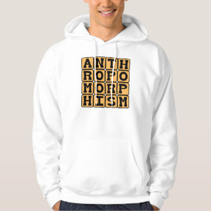 Anthropomorphismus, Tieren menschliche Eigenschaft Hoodie