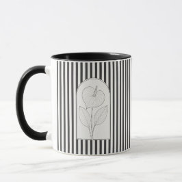 Anthurium Elegante Blume Botanisch Tasse