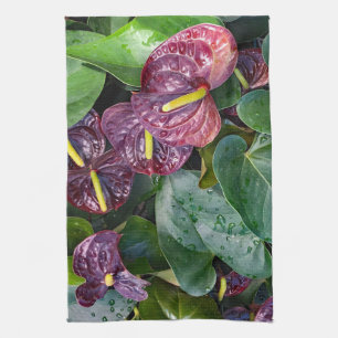 Anthurium Geschirrtuch