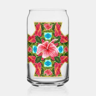 Anthurium & Hibiscus Cross