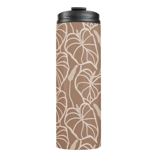 Anthurium modern thermosbecher (Vorderseite)