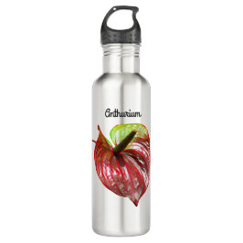 Anthurium Wasser Flasche Edelstahlflasche
