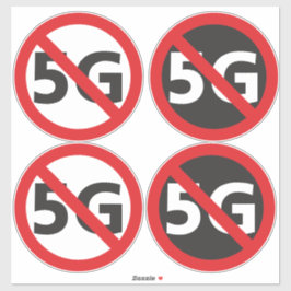 Anti-5G-Vinyl-Aufkleber Aufkleber