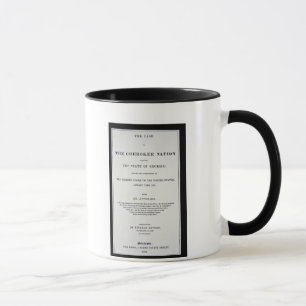 Anti-Abbau Fläche, durch Cherokee Nation, in der Tasse