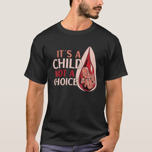 Anti Abortion Pro Life Konservative wählen Leben R T-Shirt (Vorderseite)