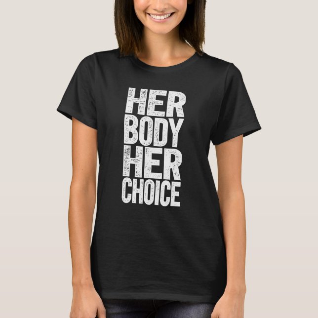 Anti Abortion Pro Life Wahl Stoppt ungeborene Lebe T-Shirt (Vorderseite)