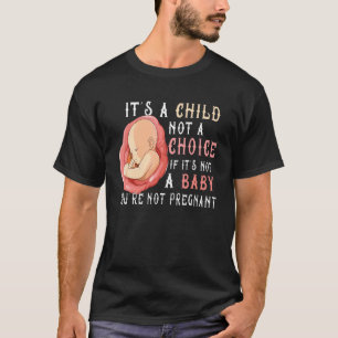 Anti Abortion Pro Life Wahl Stoppt ungeborene Lebe T-Shirt