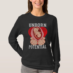 Anti Abortion Pro Life Wahl Stoppt ungeborene Lebe T-Shirt