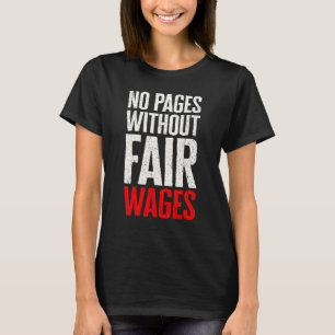 Anti-AI-Chatbots - Keine Seiten ohne Fair-WGA T-Shirt