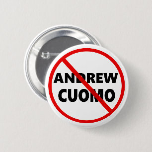 Anti-Andrew Cuomo Fettdruck populär Button
