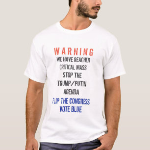 Anti-Atout anti-Poutine, pro T-shirt de démocrati