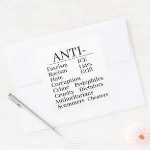 Anti- autocollant