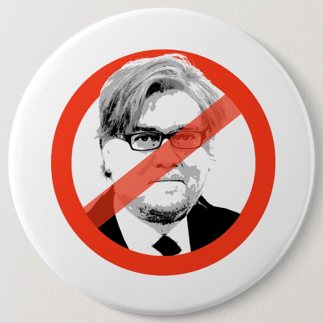 Anti-Bannon - AntiSteve Bannon Button (Vorderseite)