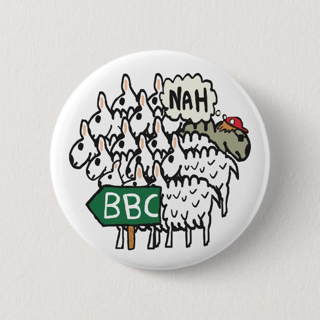 Anti BBC Button (Vorderseite)