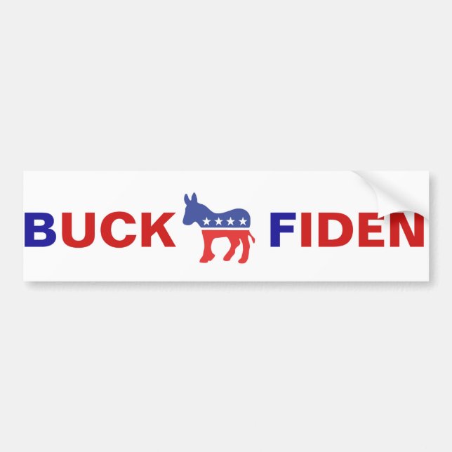 Anti-Biden-Autoaufkleber Autoaufkleber (Vorne)